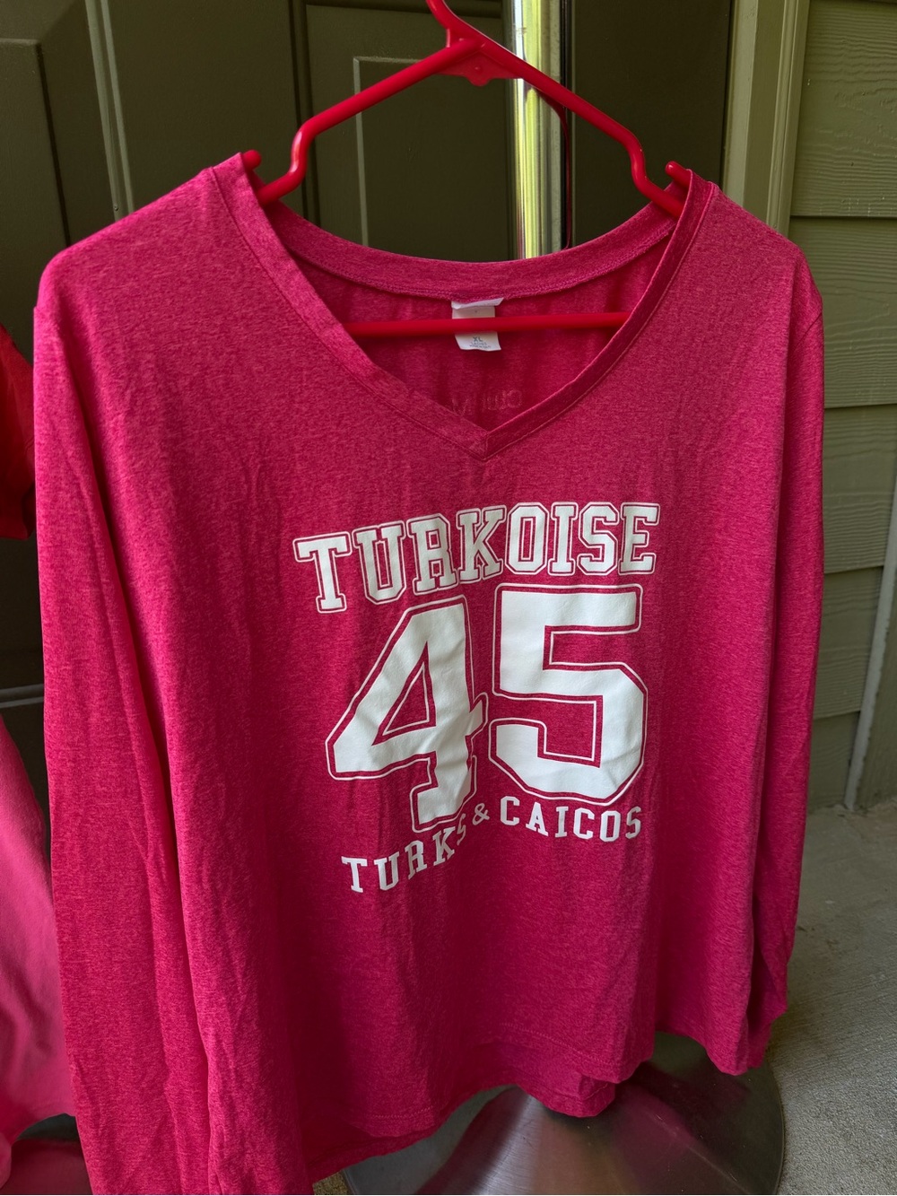 Club Med 45 Tee shirt longsleeve, TURKOISE Turks & Caicos
